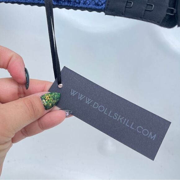 NWT Widow velvet under your spell halter bra Sz S - Picture 5 of 6